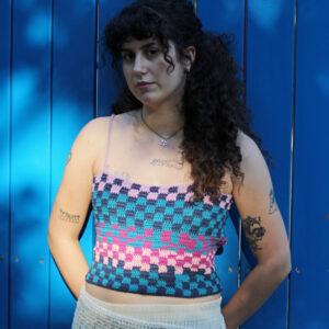 Blueberry Fever Crop Top